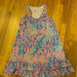Lilly Pulitzer Women's Evangelia Dress Pink Sunset Coco Breeze